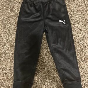 Puma Kids Black Sweatpants